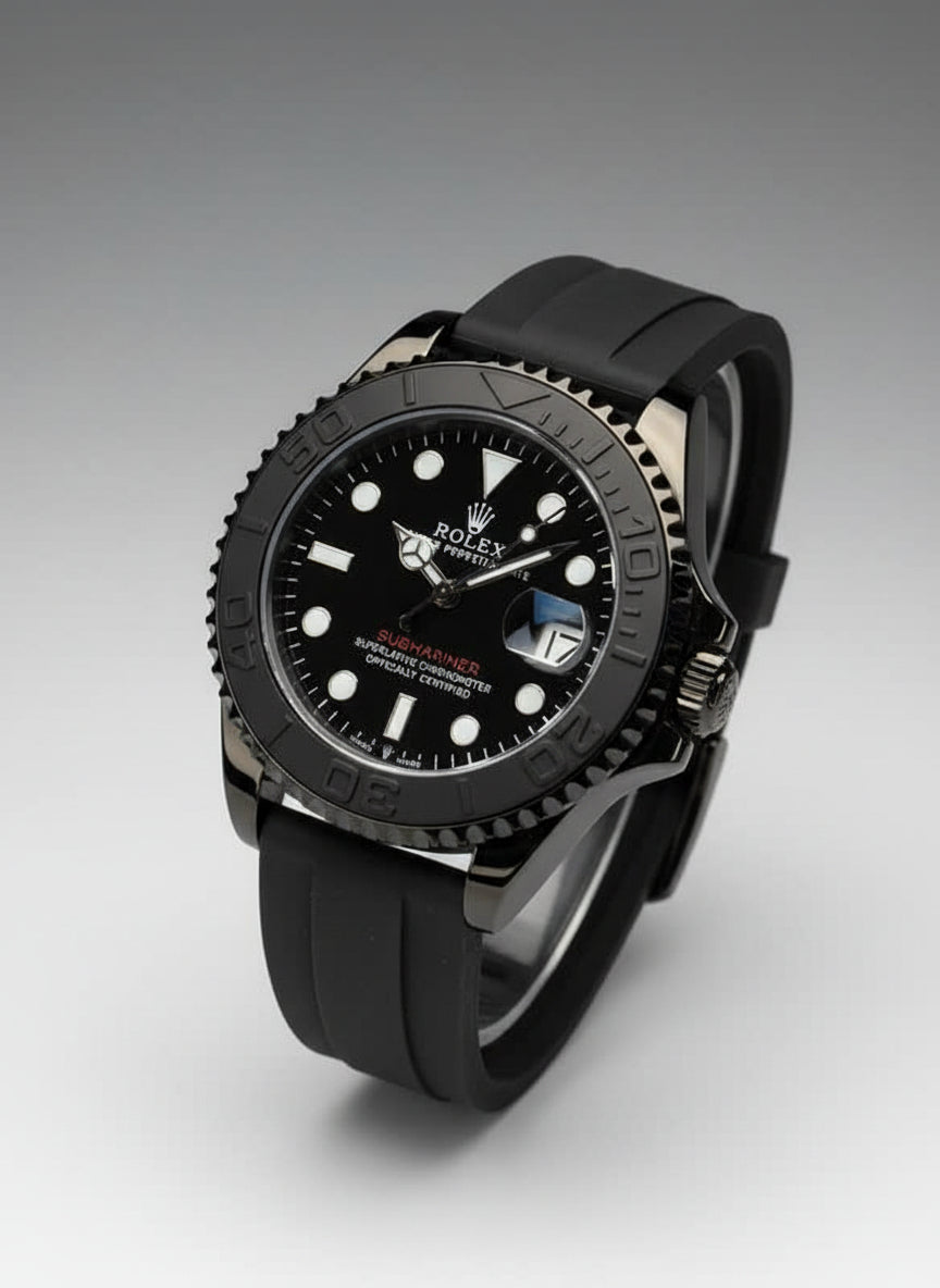 🛥️ Rolex Yacht-Master – Black Edition ⌚