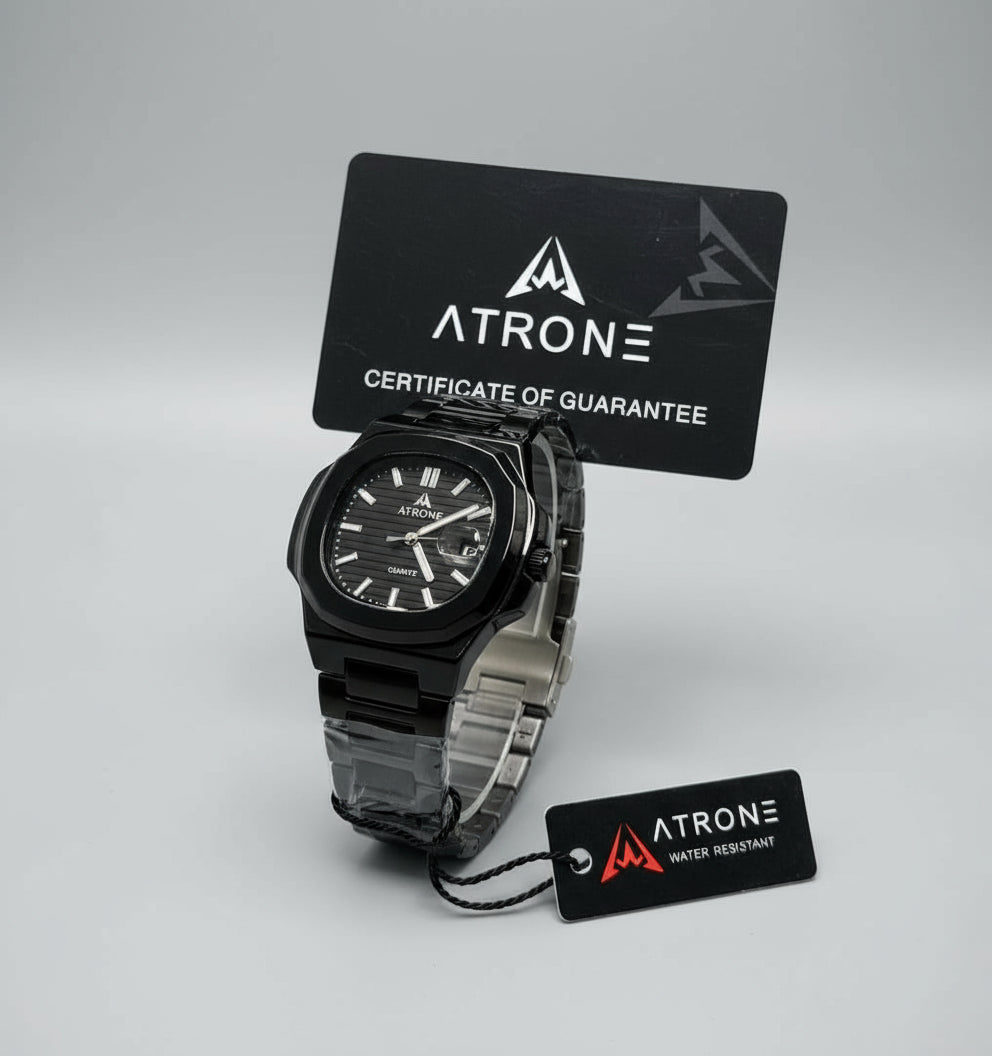ATRONE BLACK DIAL WATCH