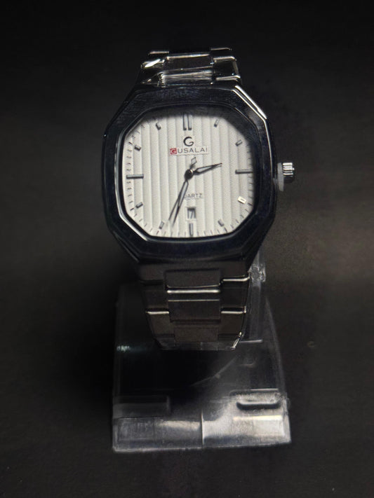 White Dial GUSALAI Watch ⌚