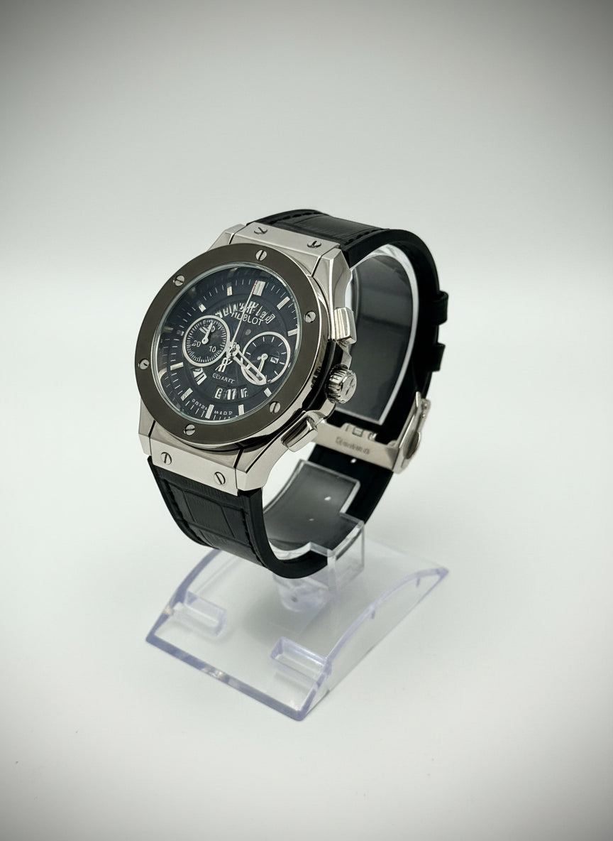 ⚫ Hublot Black Dial Chronograph ⌚🔥